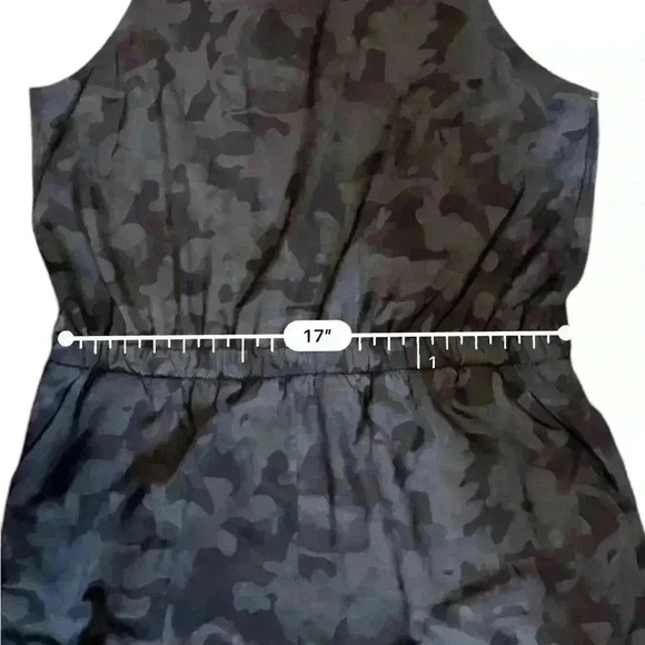ZELLA S Getaway Blouson Romper Grey Depths Say My Name Camo XL - Picture 8 of 9